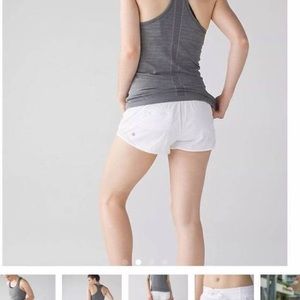 White Lululemon Shorts